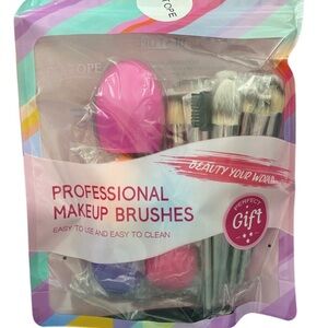 NWT BESTOPE makeup brush set, 18 pcs